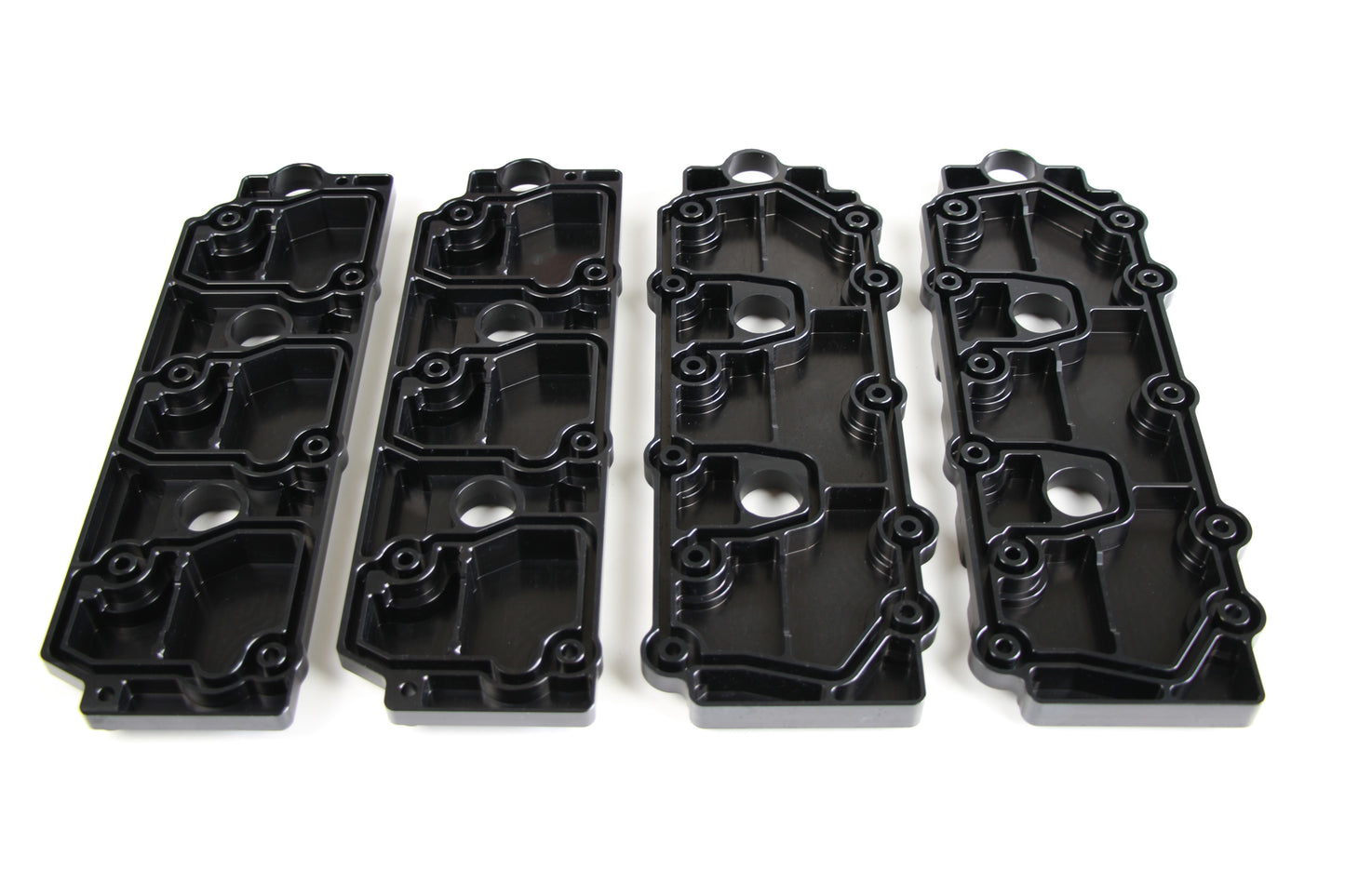 Ventildeckelsatz Porsche 993-Alu-hochfest-gefräst-billet-schwarz