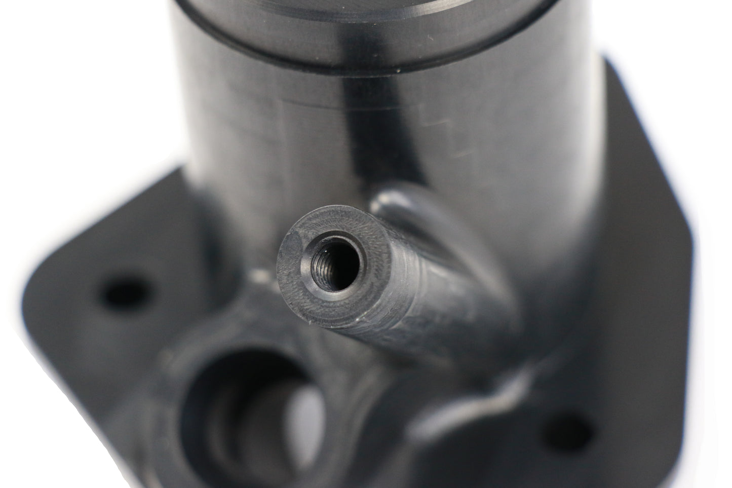 Porsche Ansaugstutzen - Ansaugverteiler - Saugrohr Porsche 964/993 gefräst-billet-aluminium schwarz