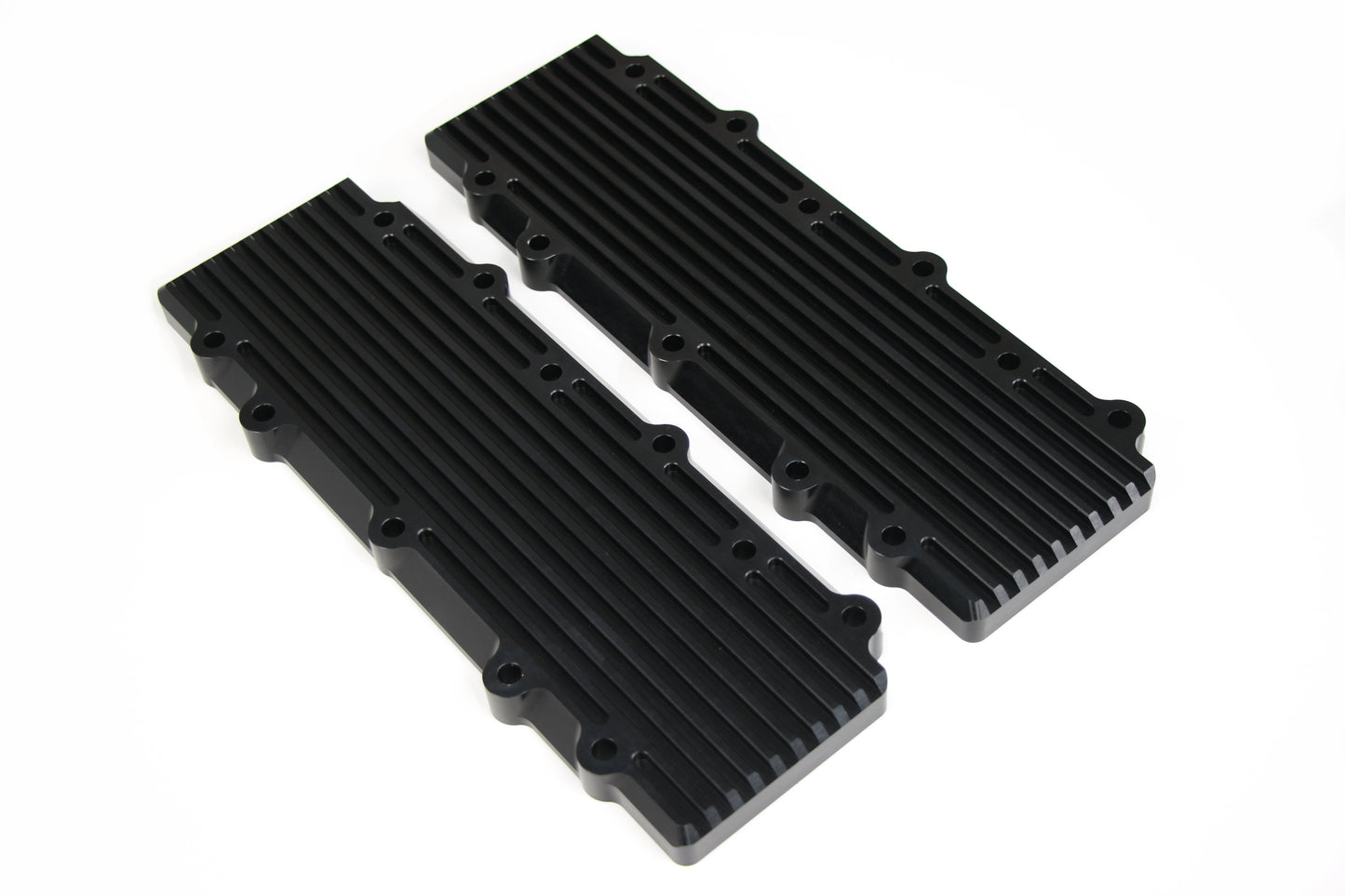 Ventildeckelsatz Porsche 911-Alu-hochfest-gefräst-billet-schwarz