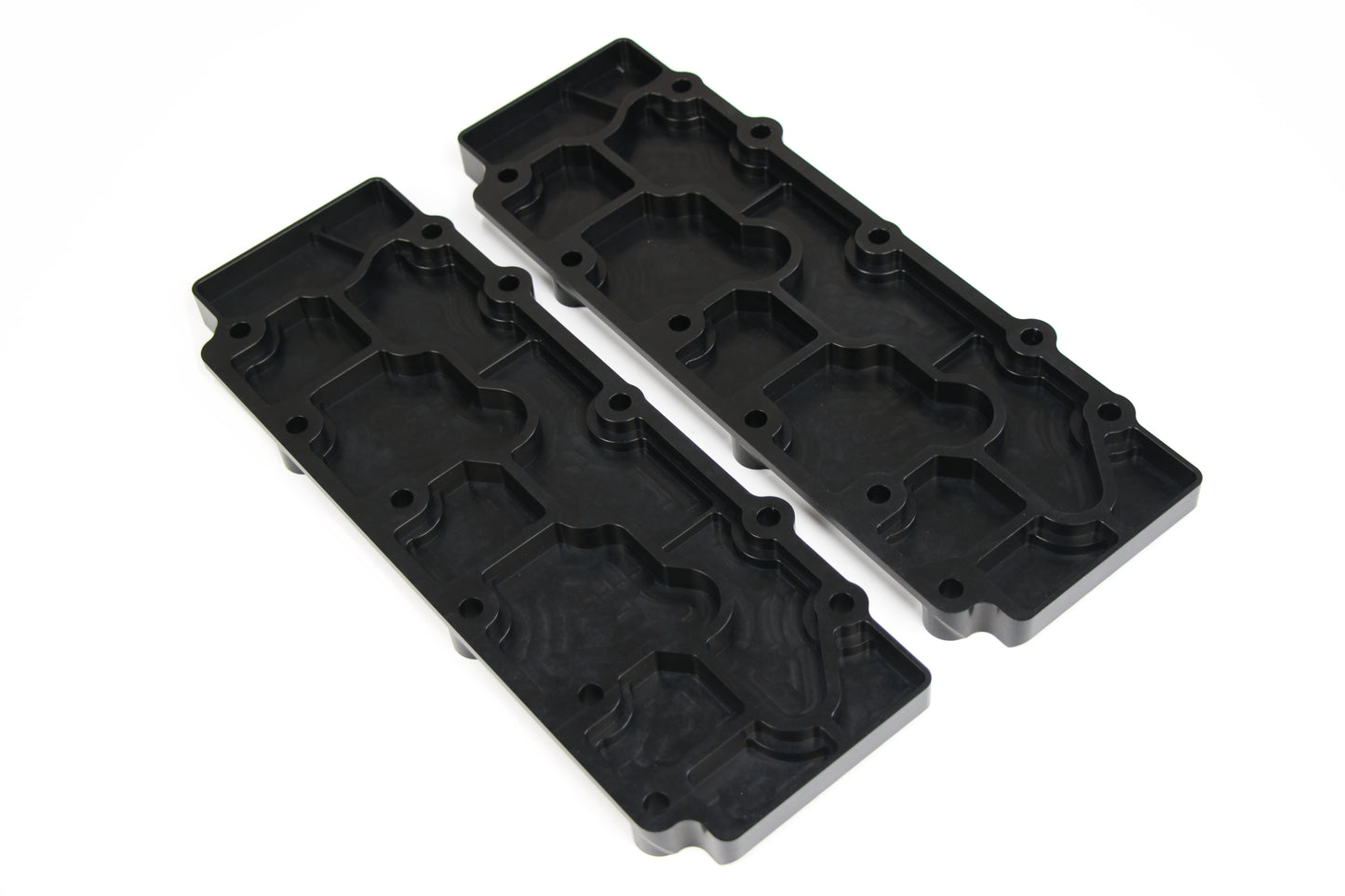 Ventildeckelsatz Porsche 911-Alu-hochfest-gefräst-billet-schwarz